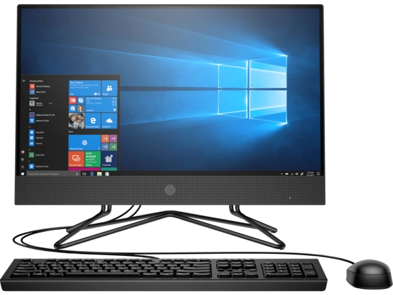 Computadora HP 200 G4 22 All-in-One , Intel Core i5-10210U, 8 RAM, SSD 480Gb